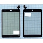 Сенсорное стекло (тачскрин) для Apple Ipad mini 3 (retina) + IC черное AAA+