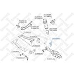 56-00409-SX, 56-00409-SX_тяга стабилизатора заднего правая!\ Hyundai ...