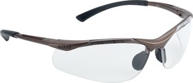 Фото 1/4 CONTPSI, CONTOUR II Anti-Mist UV Safety Glasses, Clear PC Lens, Vented