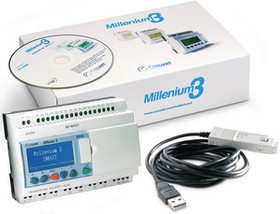 KIT CD20 SMART 24 VDC, Starter Kit Millenium 3 CD20 SMART 24 VDC, 12 DI (6 D/A), 0 AI, 0 HS, 8 RO, 0 TO, 0 AO