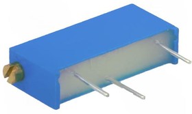 Фото 1/4 3009P-1-103LF, Trimmer Resistors - Through Hole 10Kohms 10% 3/4inch rectangular