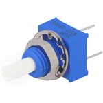 20kΩ Rotary Potentiometer Continuous-Turns 1-Gang Bushing Mount, 3310Y-001-203L