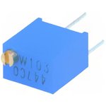 3266W-1-103LF, Trimmer Resistors - Through Hole 1/4" 10Kohms 10% SQ W/Standoff Sealed
