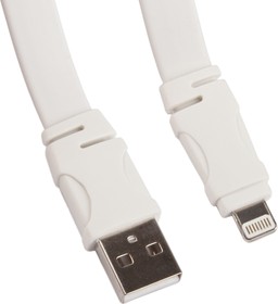 Фото 1/3 USB Дата-кабель линейка см. ft для Apple 8 pin 1,2 метра, белый, европакет