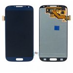 Дисплей (экран) в сборе с тачскрином для Samsung Galaxy S4 GT-I9500 синий