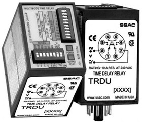 TRDU120A2, TIME DELAY RELAY, SPDT, 10A, 240VAC, SKT