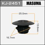 Клипса универс. 2451-KJ [уп.50] MASUMA KJ-2451