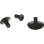 SVP13A, 4mm Flat with Rib Silicon Suction Cup SVP13A