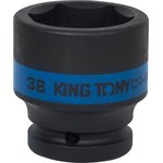 653538M, KING TONY Головка торцевая ударная шестигранная 3/4", 38 мм