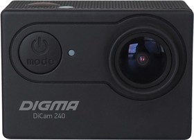 Фото 1/5 Экшн-камера Digma DiCam 240 1080p, WiFi, черный [dc240]
