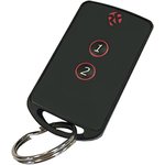FOBBER-8T2, FOBBER-8T2 2 Button Remote Control Fob, 869.5MHz