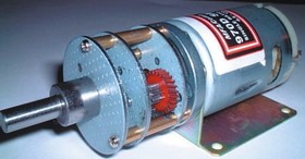 Brushed Geared DC Geared Motor, 19.8 W, 12 V dc, 20 Ncm, 753 rpm, 6mm Shaft Diameter