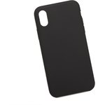 Силиконовый чехол "LP" для iPhone X/Xs "Protect Cover" (черный/коробка)