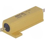 HS50 10K F, Резистор: проволочный, с радиатором, винтами, 10кОм, 50Вт, ±1%