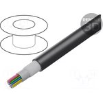 EXO-G0-12-D-0XC32BKRT, Wire: fiber-optic; EXO-G0; Ocable: 5.9mm; Number of fibers: 12