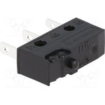 DB2C-B1AA, Микропереключатель SNAP ACTION, без рычага, SPDT, 10A/250ВAC