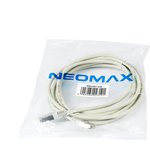 NEOMAX (NM23001-030) Шнур коммут. FTP 3 м, cat.5е, серый, многожильный