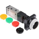 EVZM550-F01-33, Push Button 5/2 Pneumatic Manual Control Valve VZM500 Series ...