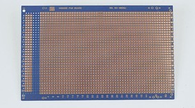 03-27556, Single Sided Photoresist Board FR4 With 52 x 86 1.02mm Holes, 2.54 x 2.54mm Pitch, 233.4 x 160 x 1.6mm