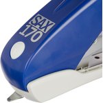 Степлер SAX 170 (N24/6) до 40 листов, энергосберегающий, антистеплер,син