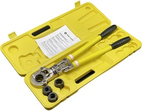 Комплект Пресс-инструмент и насадки для опрессовки гильз, пресс-соединителей JLD-1632