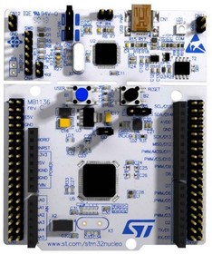 Фото 1/5 NUCLEO-L452RE, Отладочная плата Nucleo-64 на базе MCU STM32L452RE, ST-LINK/V2-1, Arduino-интерфейс