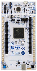 Фото 1/4 NUCLEO-L552ZE-Q, Отладочная плата Nucleo-144 на базе MCU STM32L552ZE, ST-LINK/V2-1, Arduino-интерфейс