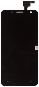 Фото 1/2 Дисплей для Alcatel Idol Mini 6012 в сборе с тачскрином (черный)