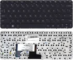 Фото 1/2 Клавиатура для ноутбука HP Compaq Mini 1103 110-3500 110-3510Nr 110-3530Nr черная