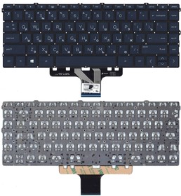 Клавиатура для ноутбука HP Pavilion 14-DV 14-DW синяя