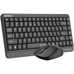 Клавиатура + мышь A4Tech Fstyler FGS1110Q клав:черный/серый мышь:черный/серый ...