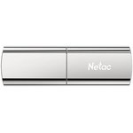 Флеш Диск Netac 512GB US2 NT03US2N-512G-32SL USB3.1 черный/серебристый