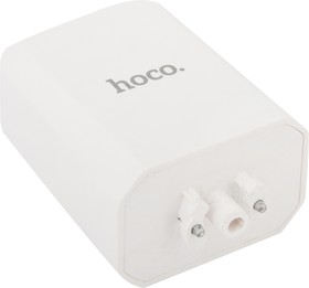 Фото 1/7 Блок питания (сетевой адаптер) HOCO C45 с 1 USB портом 2,4 A белый