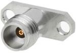 147-0701-601, Panel Receptacle Jack, 2 Hole Flange, Accepts 0.305mm Pin, 2.4mm