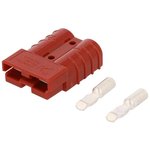 6331G2, Heavy Duty Power Connectors SB50 RED #10-12 AWG 50A 10-12 AWG CONT