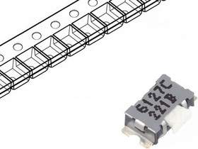 Фото 1/5 KSS221G LFS, Switch Tactile N.O. SPST Rectangular Button Gull Wing 0.05A 32VDC 1VA 100000Cycles 2N SMD T/R
