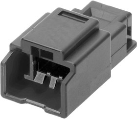 214525-2031, Headers & Wire Housings 1.25mm Pitch Micro-Lock Plus Plug Crimp Housing Single Row 3 Ckts Blk