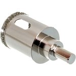 726303, Сверло алмазное по керамограниту, 30 х 67 мм, 3-гранный хвостовик