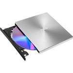 SDRW-08U9M-U/SIL/G/AS, Внешний оптический привод ASUS SDRW-08U9M-U Silver RTL