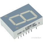 SA08-11SRWA, Индикатор красный, 20.32мм 7х1, 24мКд общий анод