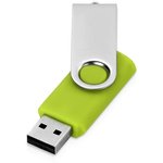 Флеш-память Квебек, 8Gb, USB 2.0, брелок, зел, 6211.13.08
