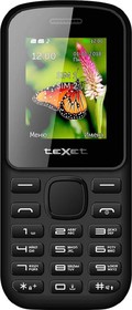 Фото 1/4 126746, Мобильный телефон Texet TM-130 черный-красный