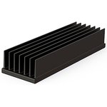 SFPLAS-65x20-11L, Heatsink, Universal Rectangular Plastic, 65 x 25 x 15mm