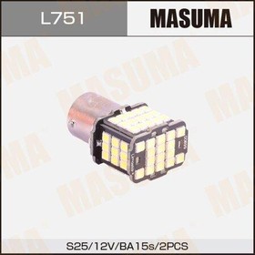 L751, Лампы светодиодные LED BA15s 12V/21W SMD 1-2W одноконтактные (комплект 2шт)