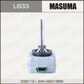 L833, Лампа D3S 5000K ксеноновый свет 1 шт. Masuma White Grade