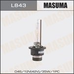 L843, Лампа D4S 5000K ксеноновый свет 1 шт. Masuma White Grade