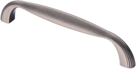 Ручка-скоба 128 мм, чернёный старинный цинк RS-116-128 BAZ