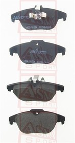 Фото 1/2 AKD16204, КОЛОДКИ ТОРМОЗНЫЕ