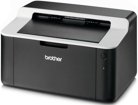 Принтер Brother HL-1112E, Принтер, ч/б лазерный, A4, 20 стр/мин, 1 МБ, USB, лоток 150 л., старт.картридж 1500 стр. Ex.HL1110R1 тонер TN1030