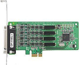Фото 1/2 CP-114EL-I-DB9M, Interface Card, RS232/RS422/RS485, DB44 Female, PCIe